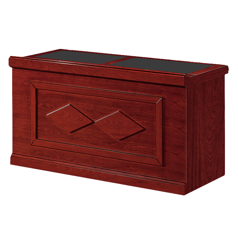 悦山 会议桌演讲台接待洽谈桌 胡桃木色 1600*600*760mm*1张